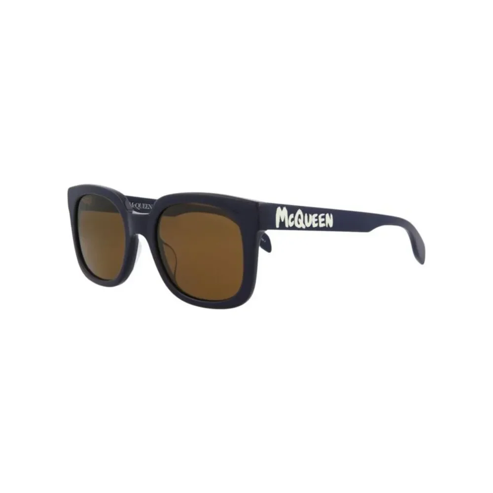 Alexander McQueen Square-Frame Acetate Sunglasses